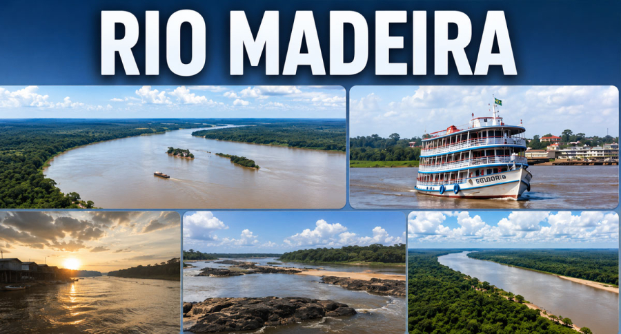 Rio Madeira: o gigante que molda a história e o desenvolvimento de Rondônia